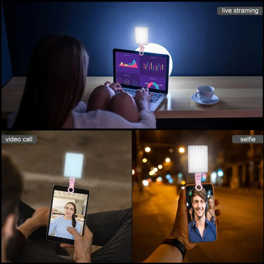 Clip-On Cell Phone Selfie Light