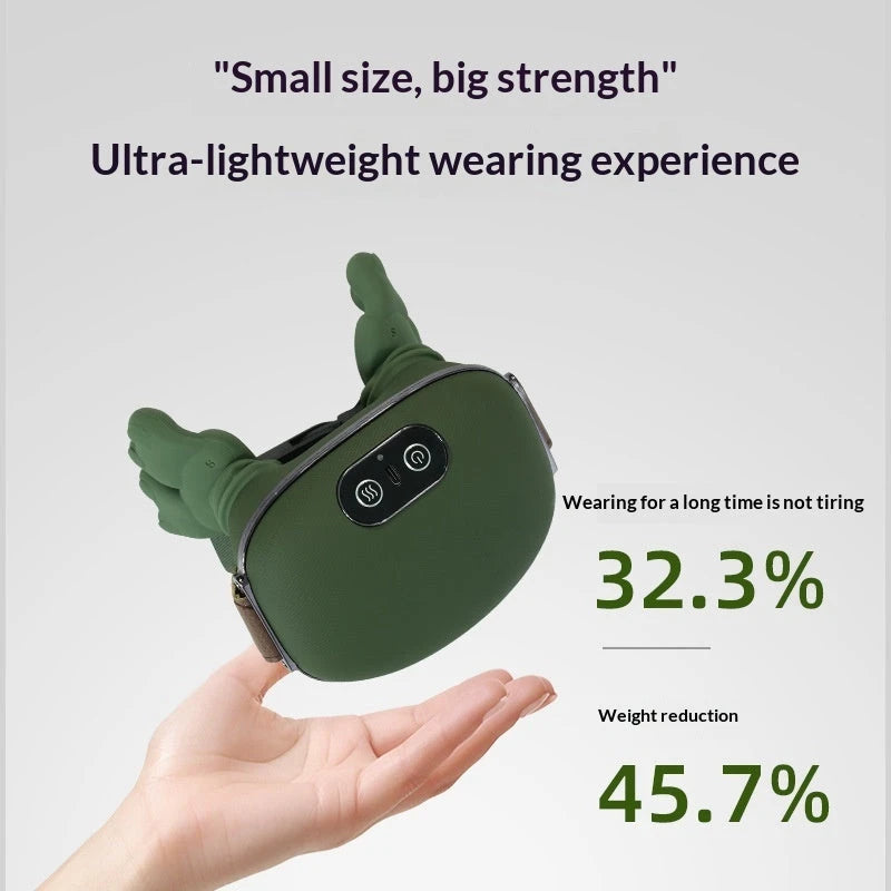 Trapezius Massager for Shoulders and Neck - Cervical Spine Relief Device with Electric Kneading Function for Home Use